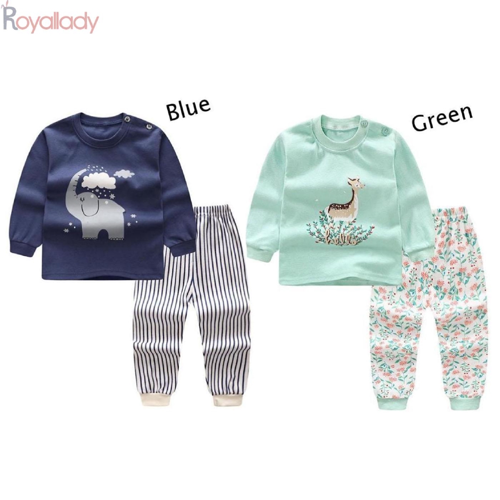 Setelan Kaos T Shirt Anak Laki laki Perempuan Lengan 