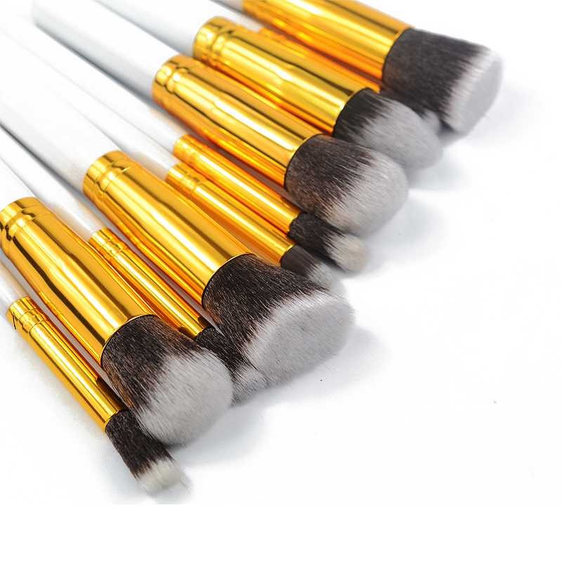 Kuas Make Up Wajah 10 PCS Brush Make Up Makeup