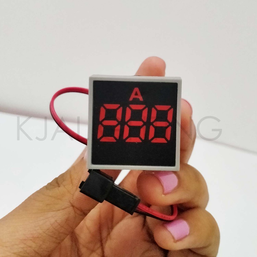 AMPERE METER DIGITAL MODEL PILOT LAMP 22MM KOTAK