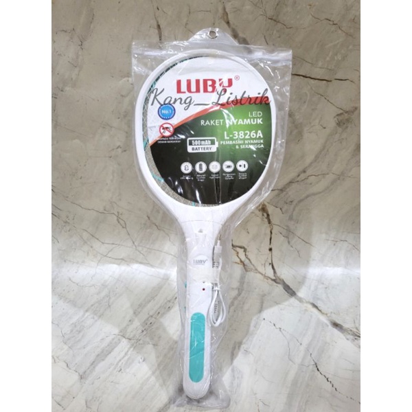 Raket Nyamuk Luby L3882 L3883 / Luby Raket Nyamuk L-3882 L-3883