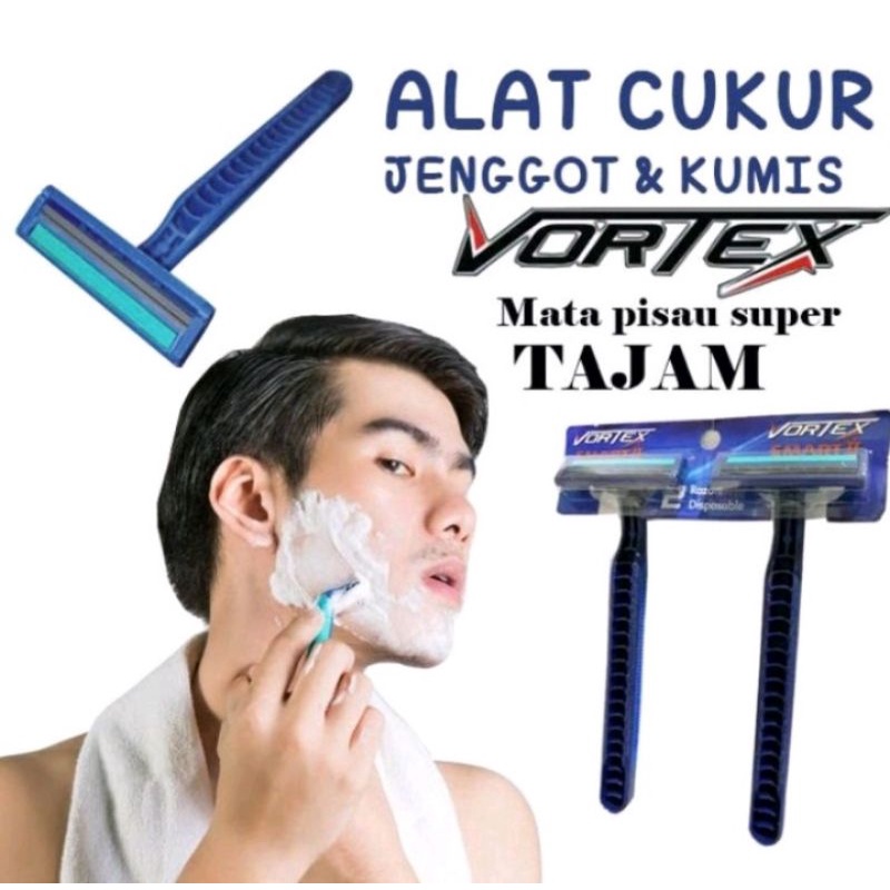 pisau cukur kumis/jenggot serbaguna