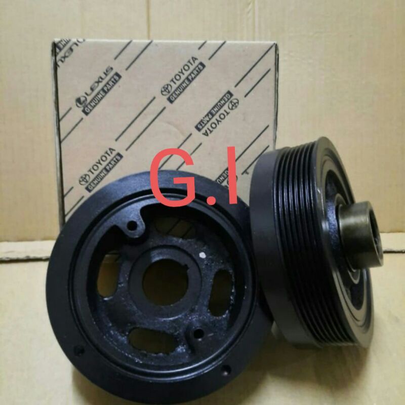 Pully Poli Kruk As Ker As Pulley Crankshaft Toyota Innova Inova Hilux Fortuner Diesel