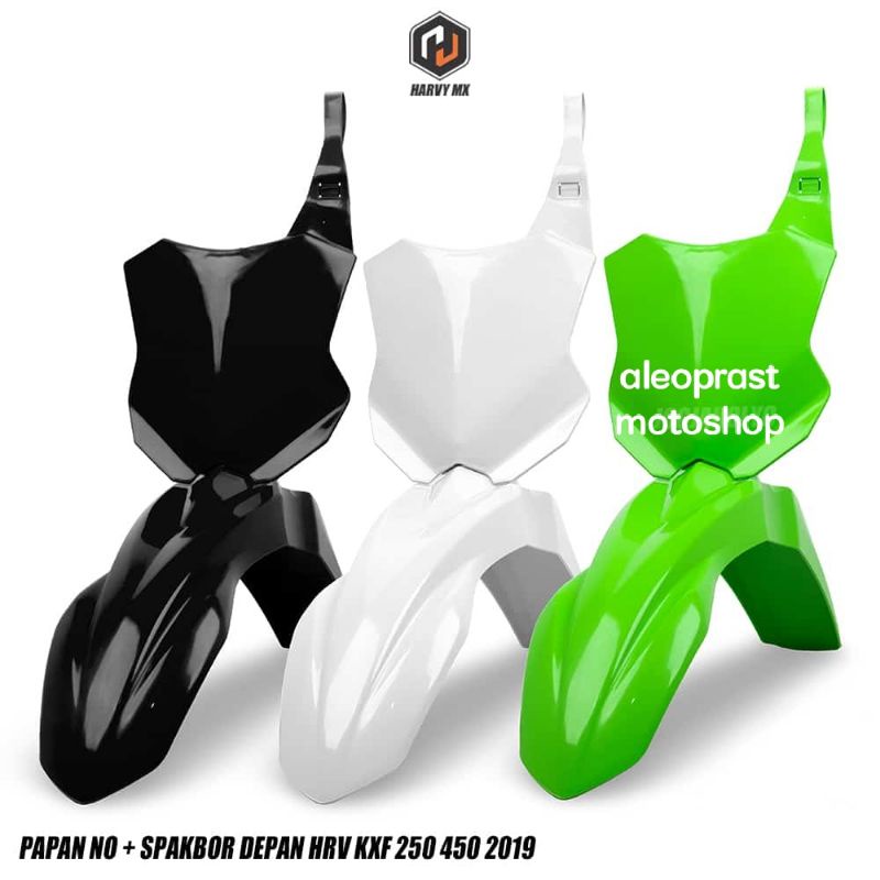 Slebor Spakbor Depan KXF 250 Papan Nomor KXF 250