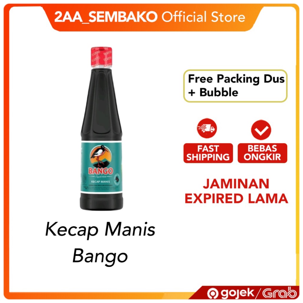 

Kecap Manis Bango Botol 275 ML