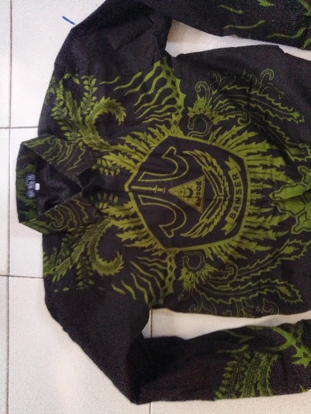 Bswart Kemeja Batik Nu Ansor Banser Terlaris M L Xl Xxl