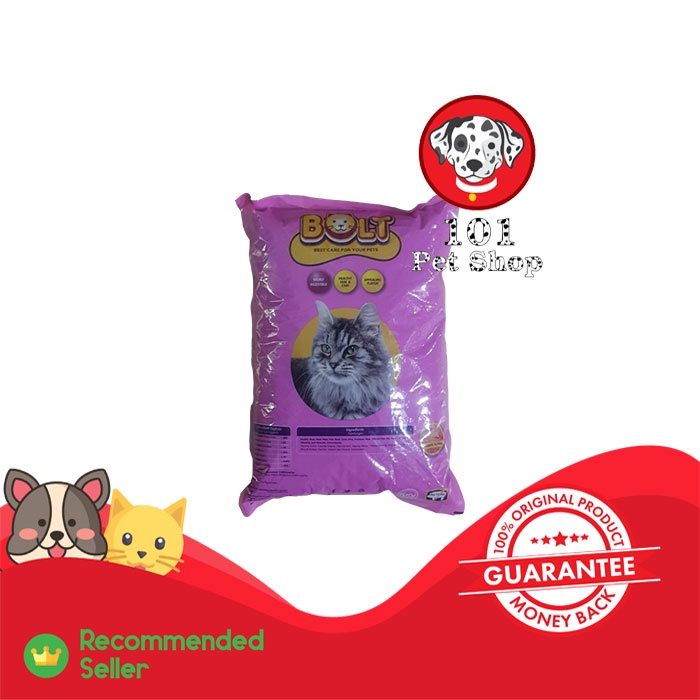 MAKANAN KUCING BOLT TUNA SALMON &amp; KITTEN SALMON 7 PCS EKSPEDISI