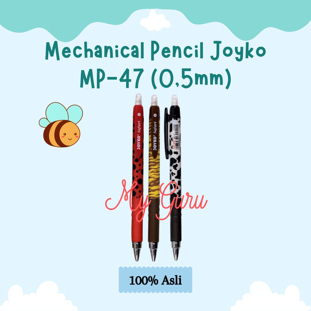 

[PCS] MECHANICAL PENCIL JOYKO MP-47 / PENSIL MEKANIK SAFARI (0.5 MM)