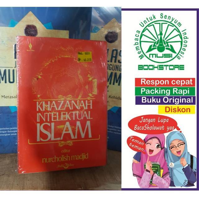  Khazanah  Intelektual Islam buku  lawasan kertas agak 