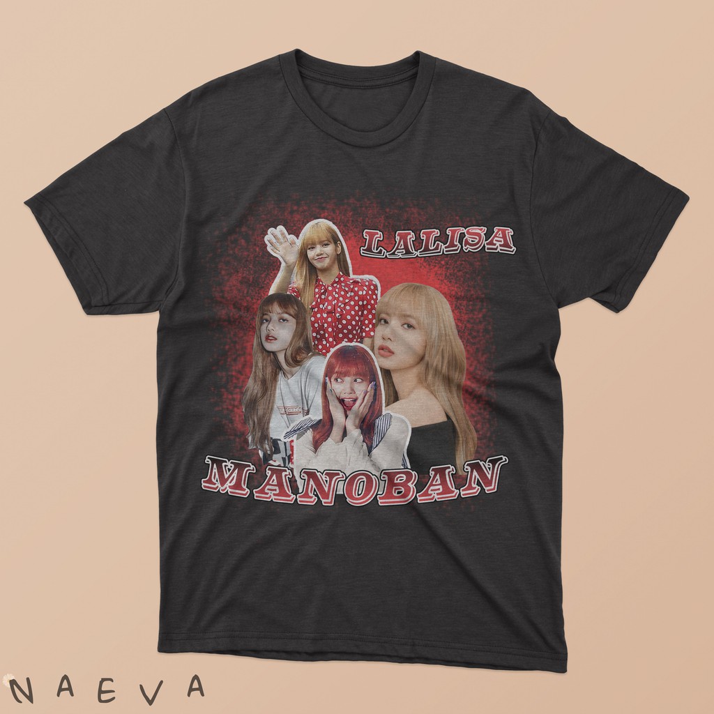 LISA | KPOP T-SHIRT | KAOS LISA BLACKPINK | KAOS BLACKPINK