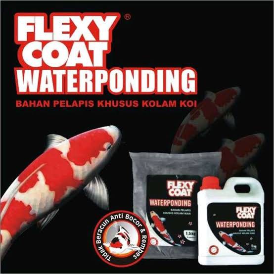 Flexycoat waterponding cat kolam koi anti bocor 2.5 kg