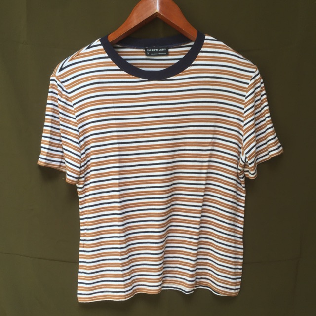 preloved t-shirt stripe the fifth label.