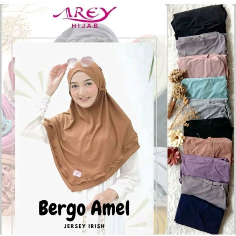 Hijab instan Bergo Amel Ori by Arey Hijab