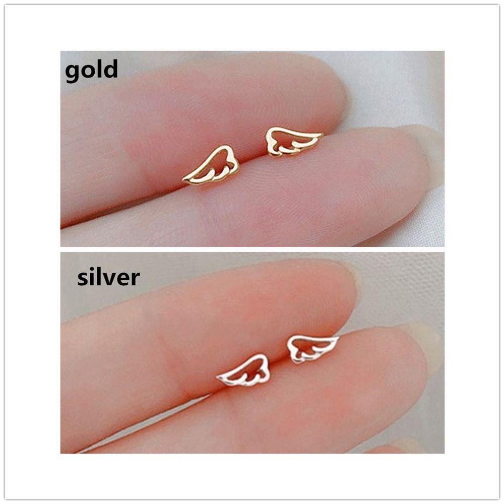 Anting LILY Sayap Malaikat Simple Fashion Korea Mini