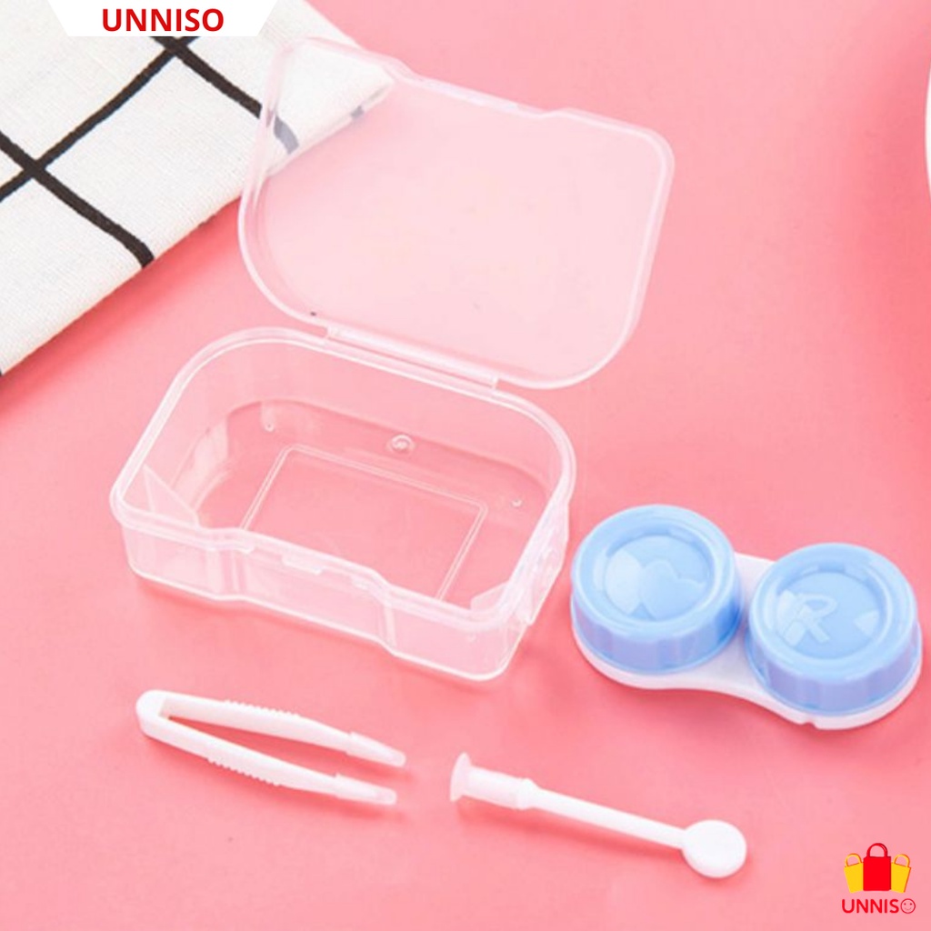 UNNISO - Kotak Tempat Soflens Mini Set KTS1