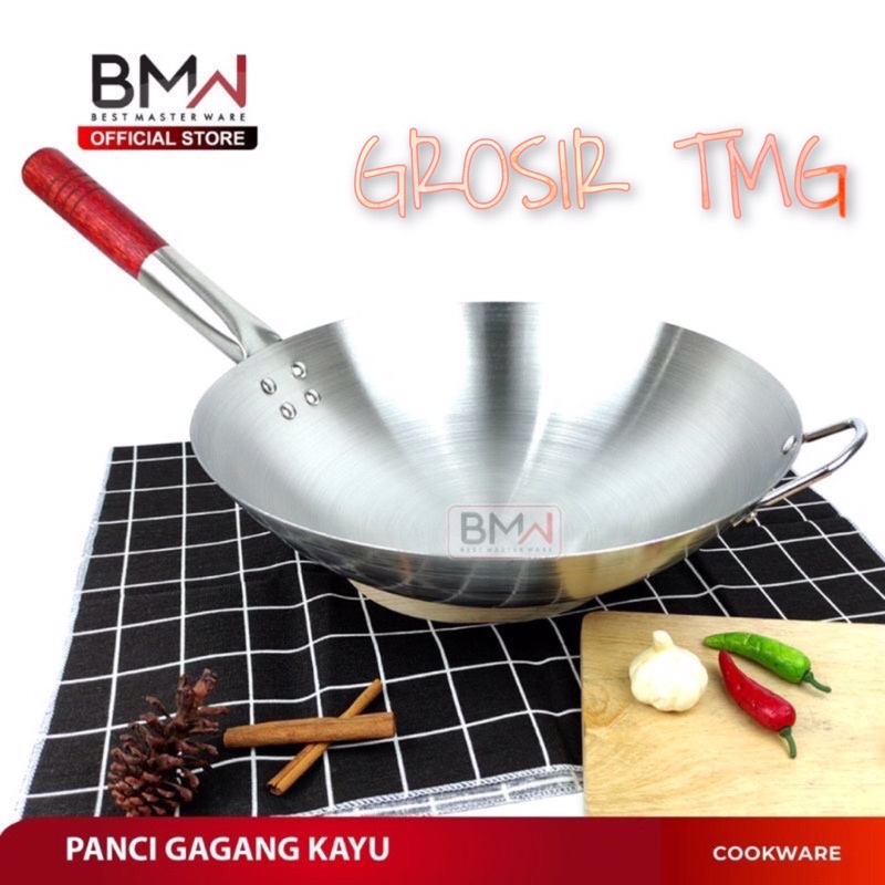 BMW WAJAN BAJA GAGANG 34 CM/WAJAN GAGANG KAYU /WAJAN BAJA KUALITAS ORIGINAL