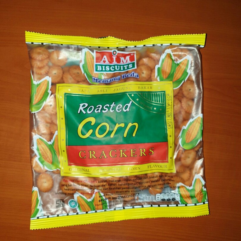 

Biskuit Legend Cemilan Jadul Jagung Corn Aim Penuh Gizi Original Roasted netto 80gr/180gr