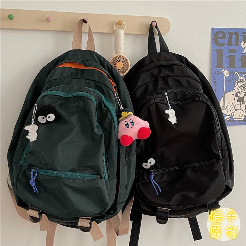 Sera Jepang Retro Dark Wind Kapasitas Besar Ransel Siswa SMP Sekolahnya Wanita Versi Korea Gadis Siswa Ransel