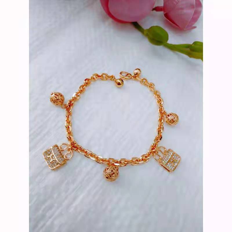 Gelang tangan xuping lapis emas type A-B