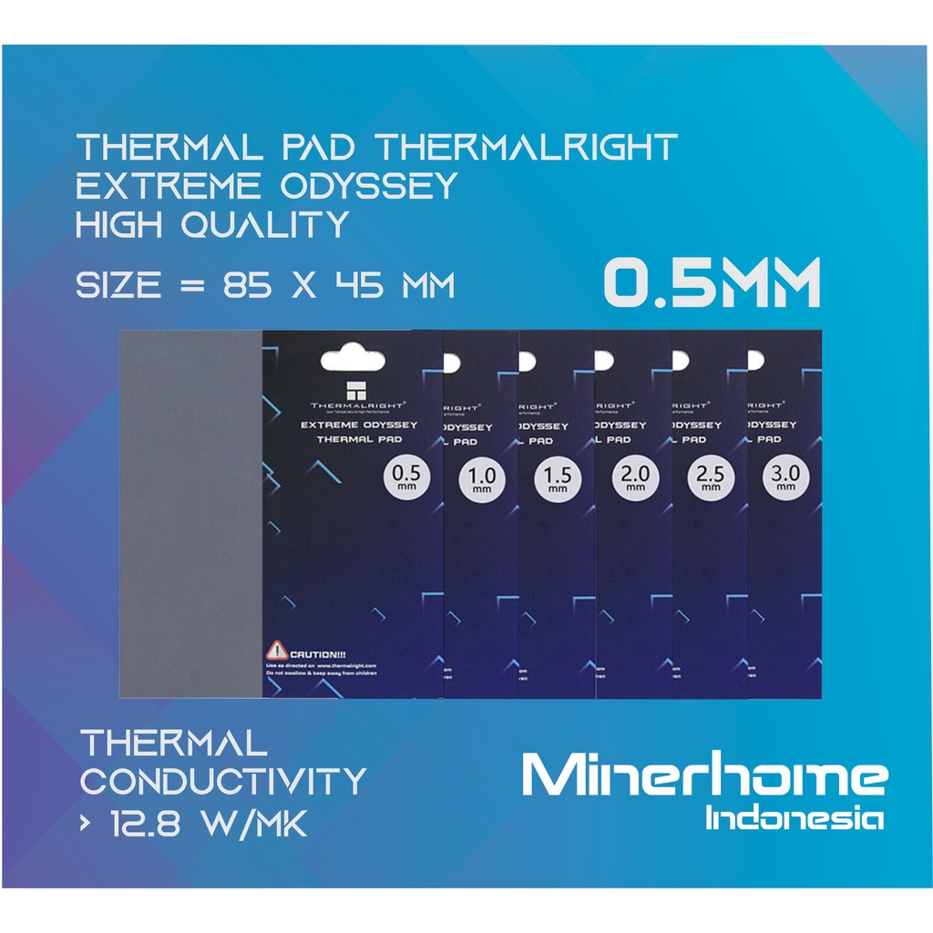 Thermal Pad Thermalright Odyssey 85 x 45 x 0.5 mm CPU Processor VGA