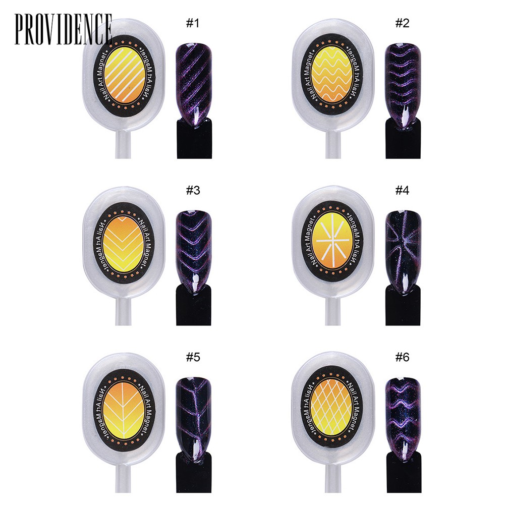 Providence Stripe Wave Leaf Magnet Board DIY UV Cat Eye Nail Gel Polish Manicure Art Tool