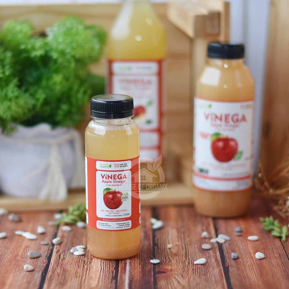 

PROMO DEHEALTH SUPPLIES VINEGA APPLE CIDER VINEGAR (CUKA APEL ALAMI) 250 ML TERMURAH