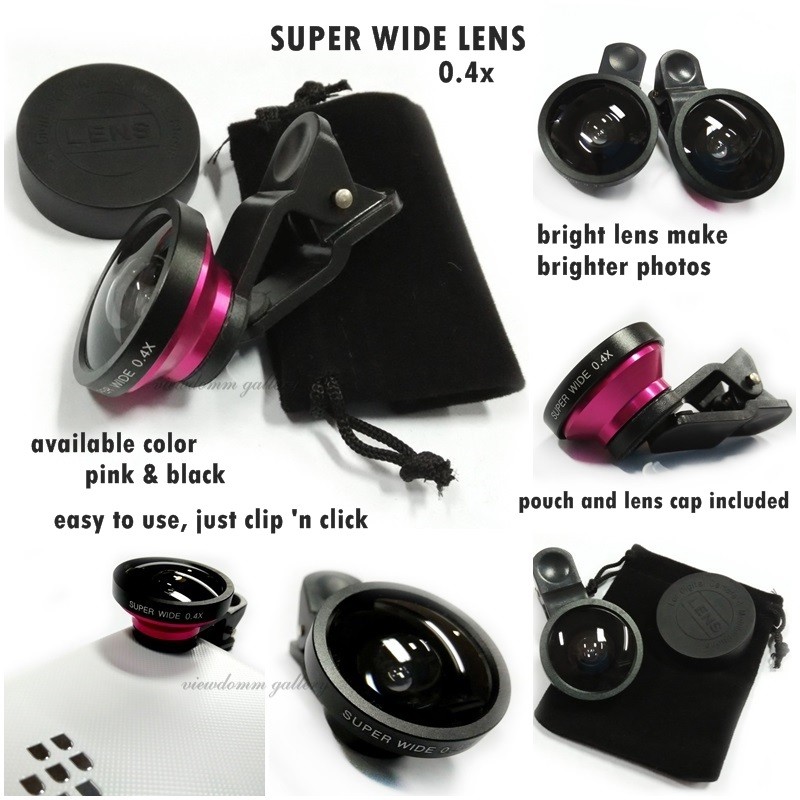 LENSA SUPERWIDE / SUPER WIDE jepit panjang