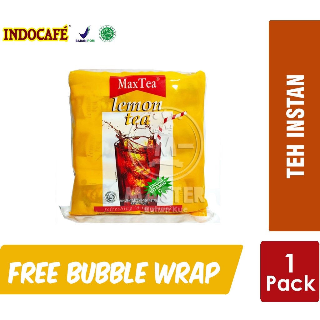 

MaxTea Lemon Tea / isi 30 Sachet [1 Pack]