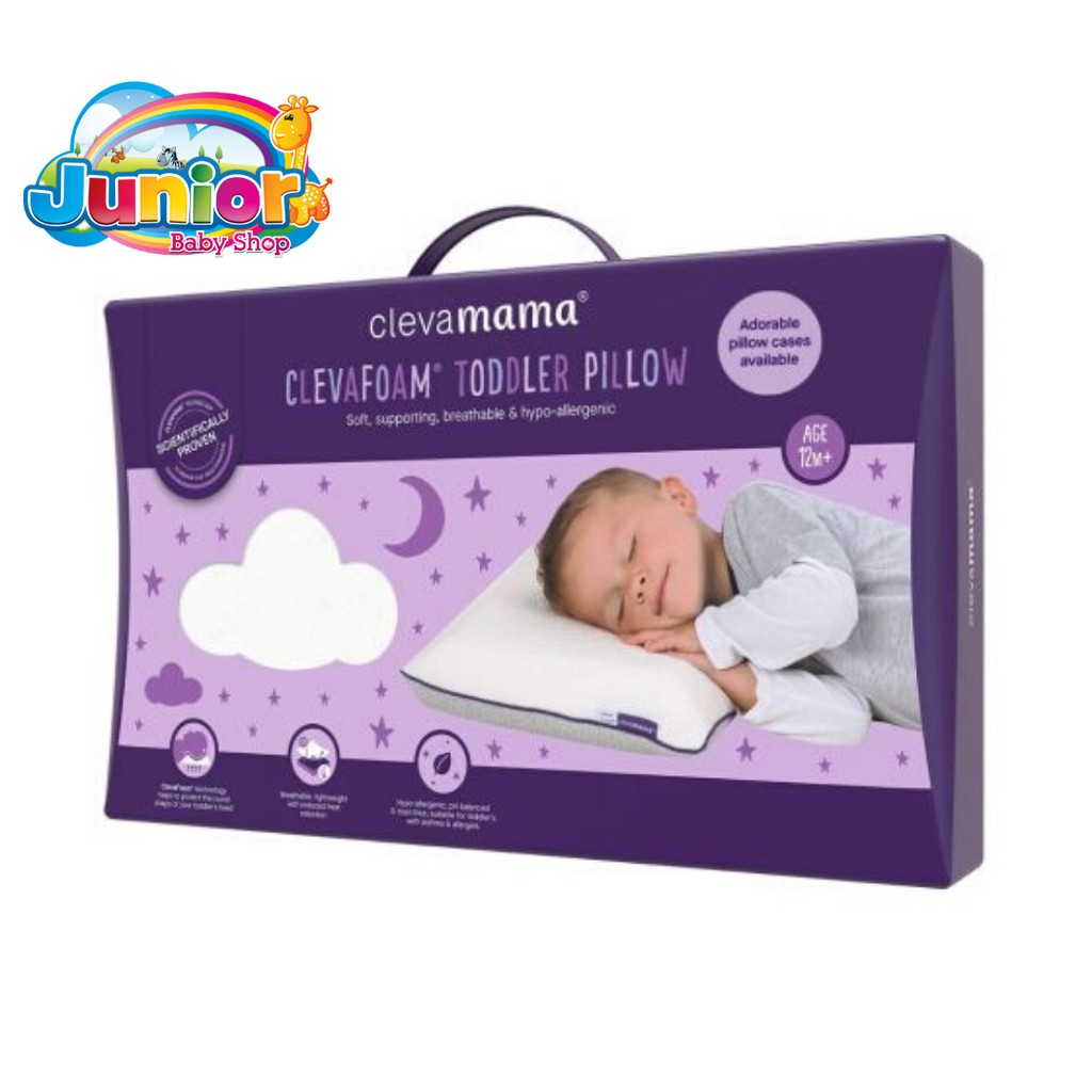 Clevamama Clevafoam Toddler Pillow 2019 - Bantal