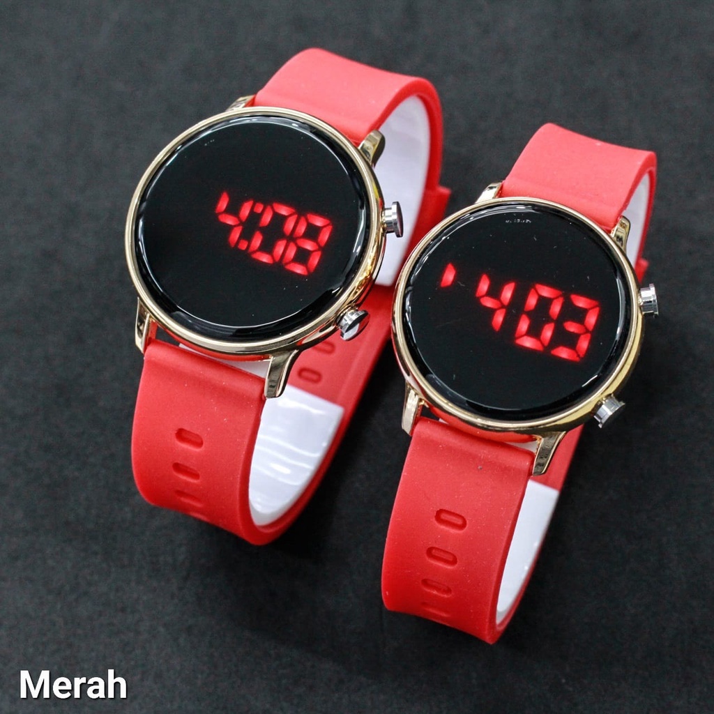 JAM TANGAN FASHION CEWEK/COWOK LEDWATCH JINSHENGSI COUPLE  SERIES JSS-3415/JAM TANGAN FASHION CEWEK/