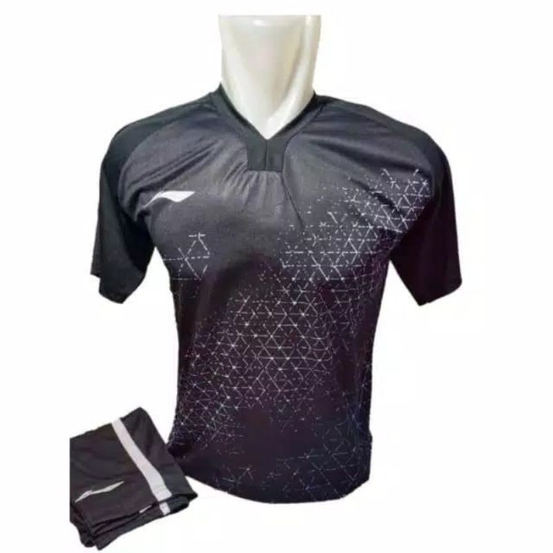 BAJU BADMINTON DEWASA/SETELAN L147 jersey bulutangkis lining