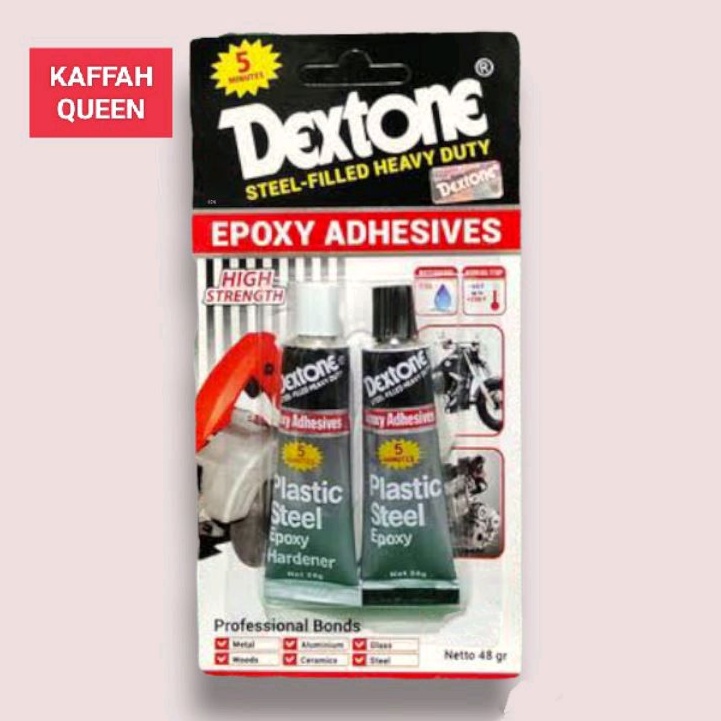 

Lem 5 menit Dextone 48 gram / Lem Epoxy
