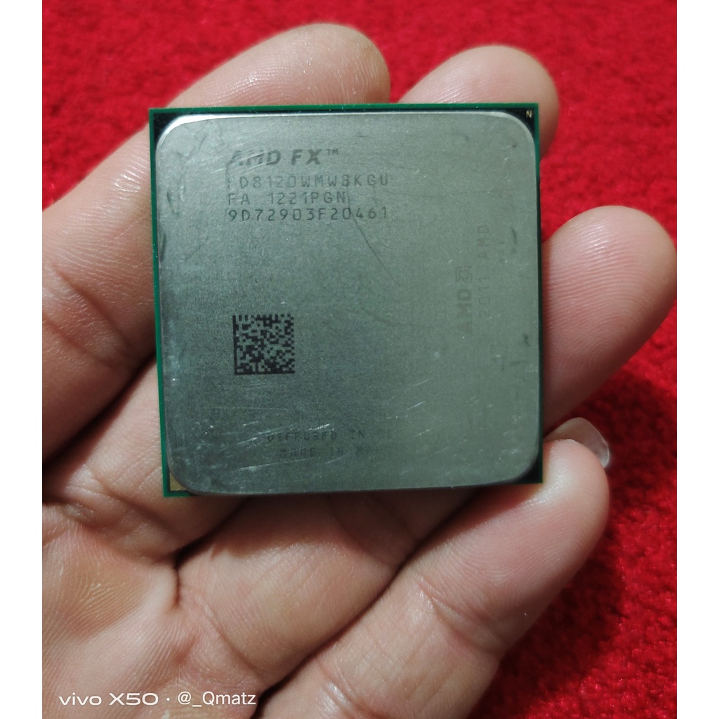 Prosesor AMD FX 8120  3.1GHz 4.0GHz Turbo Bekas + hsf coller gammax 200t