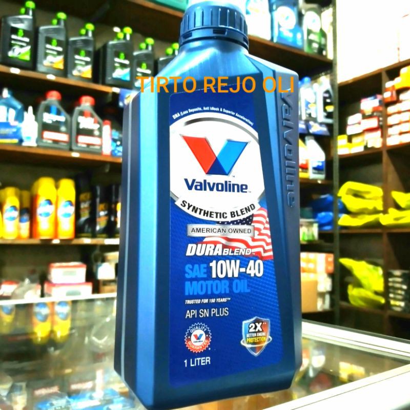 VALVOLINE DURABLEND 10W - 40 SN PLUS