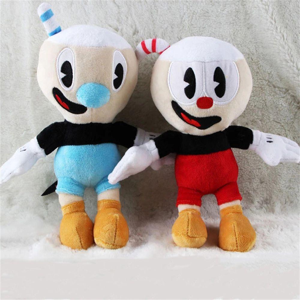 Quinton Cuphead Plush Doll Ulang Tahun Anak Bayi Hadiah Natal Boneka Figure Brinquedos Boneka Permainan Boneka Mainan