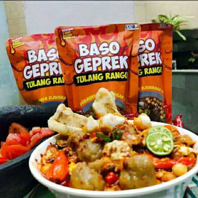 

Baso Aci Geprek, Geprek Tulang Rangu, Mie/Soun Seblak
