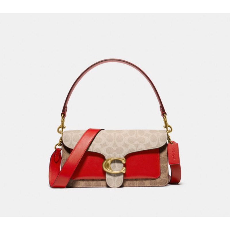 Coach Tabby Shoulder Bag 26 In Signature Canvas (C6639)