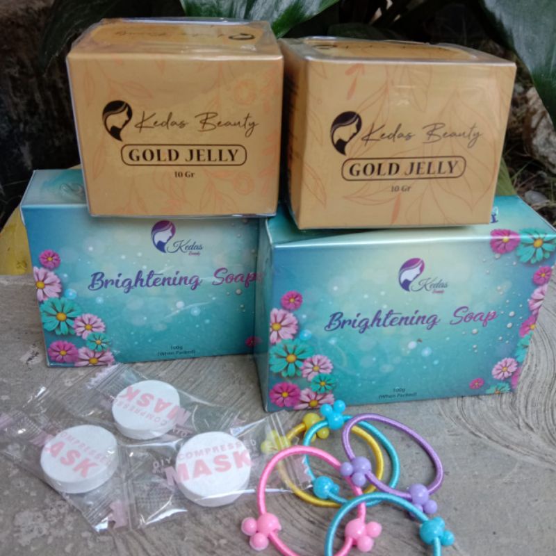 (ORIGINAL MURAH READY) KEDAS BEAUTY/ SABUN KEDAS BEAUTY ORIGINAL / GOLD JELLY KEDAS BEAUTY TERMURAH