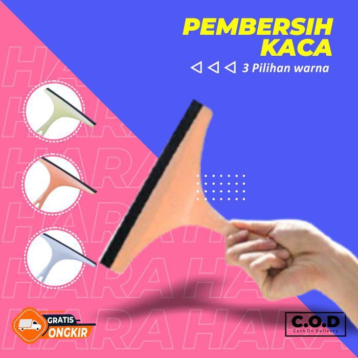 WIPER PEMBERSIH KACA JENDELA MOBIL WIPER KARET SIKAT KACA AIR SABUN - BD