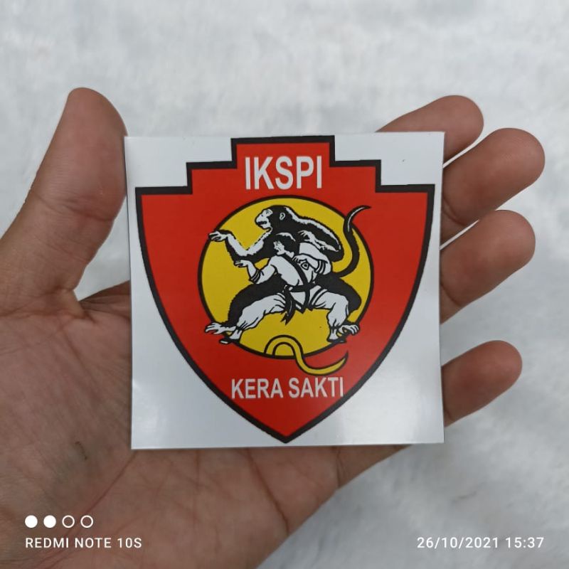 

Stiker IKSPI KERA SAKTI Ikatan Keluarga Silat Putra Indonesia Kera Sakti Pencak Silat kombinasi Kungfu