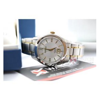 Seiko Men SUR101P1 Quartz Big Date Silver Dial | Jam Pria SUR101