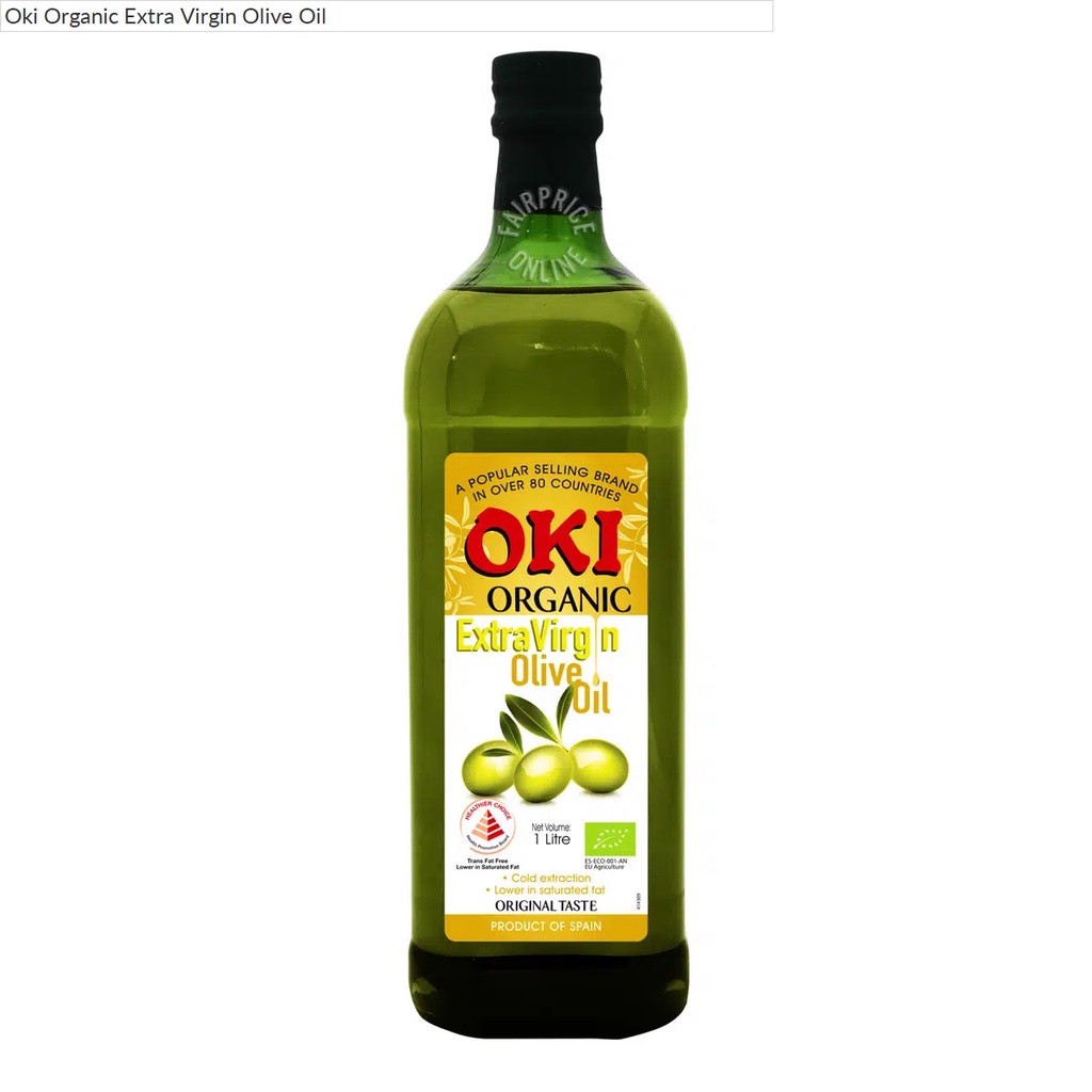 

Oki Organic Extra Virgin Olive Oil - 1L