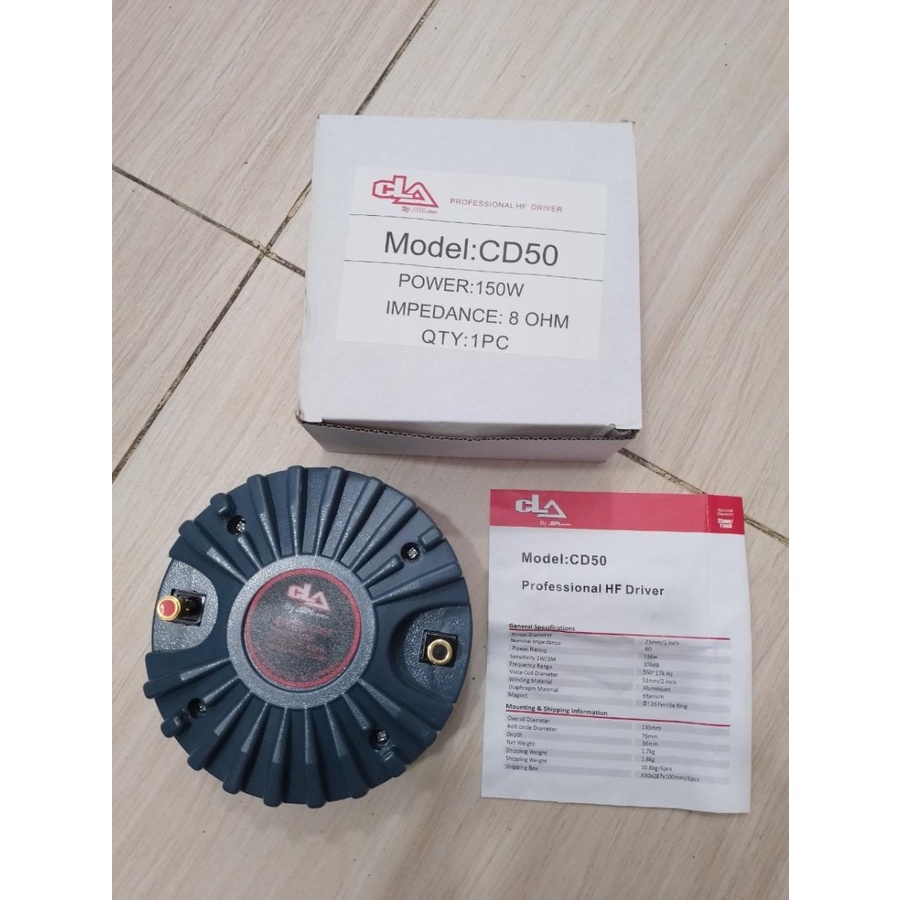 DRIVER TWEETER CLA BY SPL CD 50 twiter cla spl cd50 spl audio