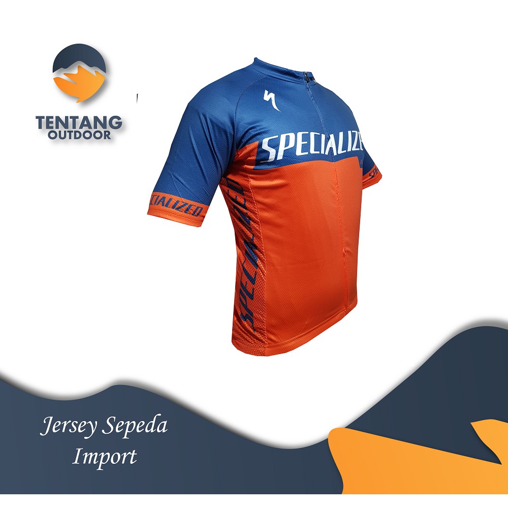 Jersey Sepeda SPECIALIZED Import  T016 Roadbike Kaos  Sepeda 