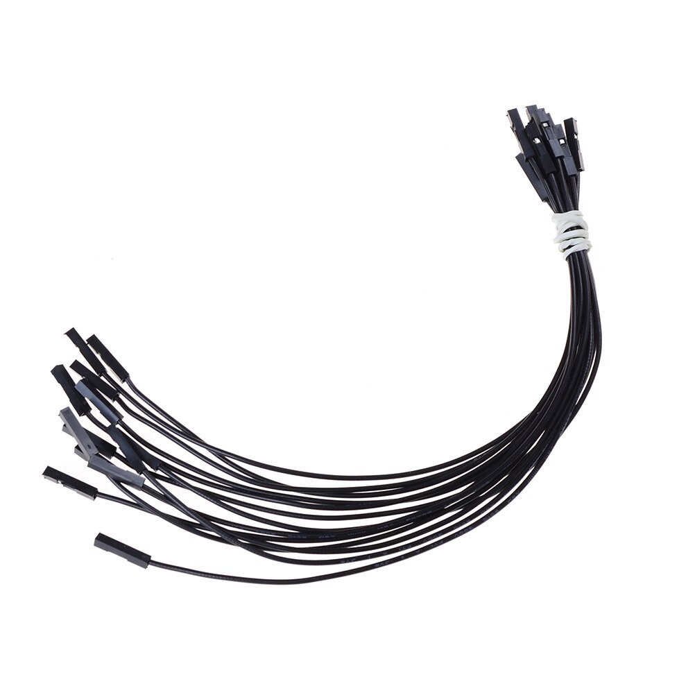 1Pin 24AWG Soft Silicon Wire Female to Female Jumper 20cm