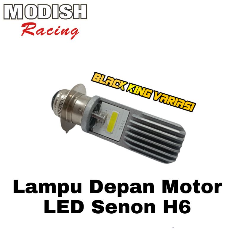 Lampu Depan Led Motor Modish M2A H6 AC/DC All Motor Matic / Bebek