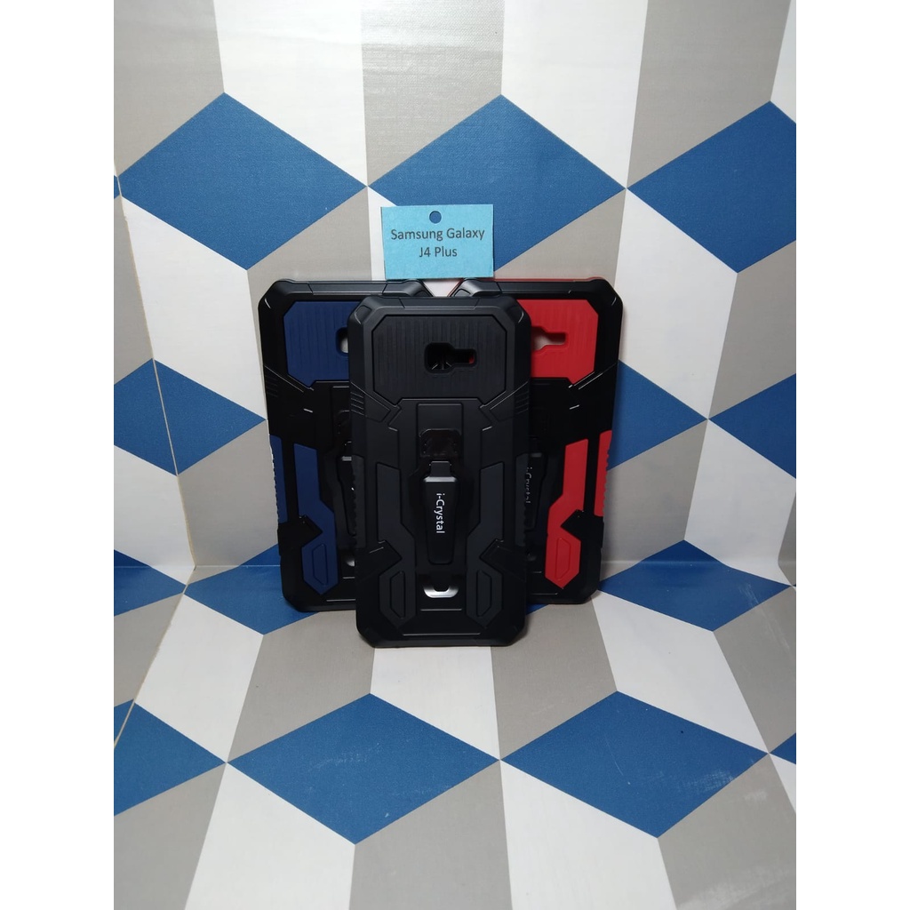 SAMSUNG J4 PLUS Robot Silikon Ring Standing Cover Casing HP