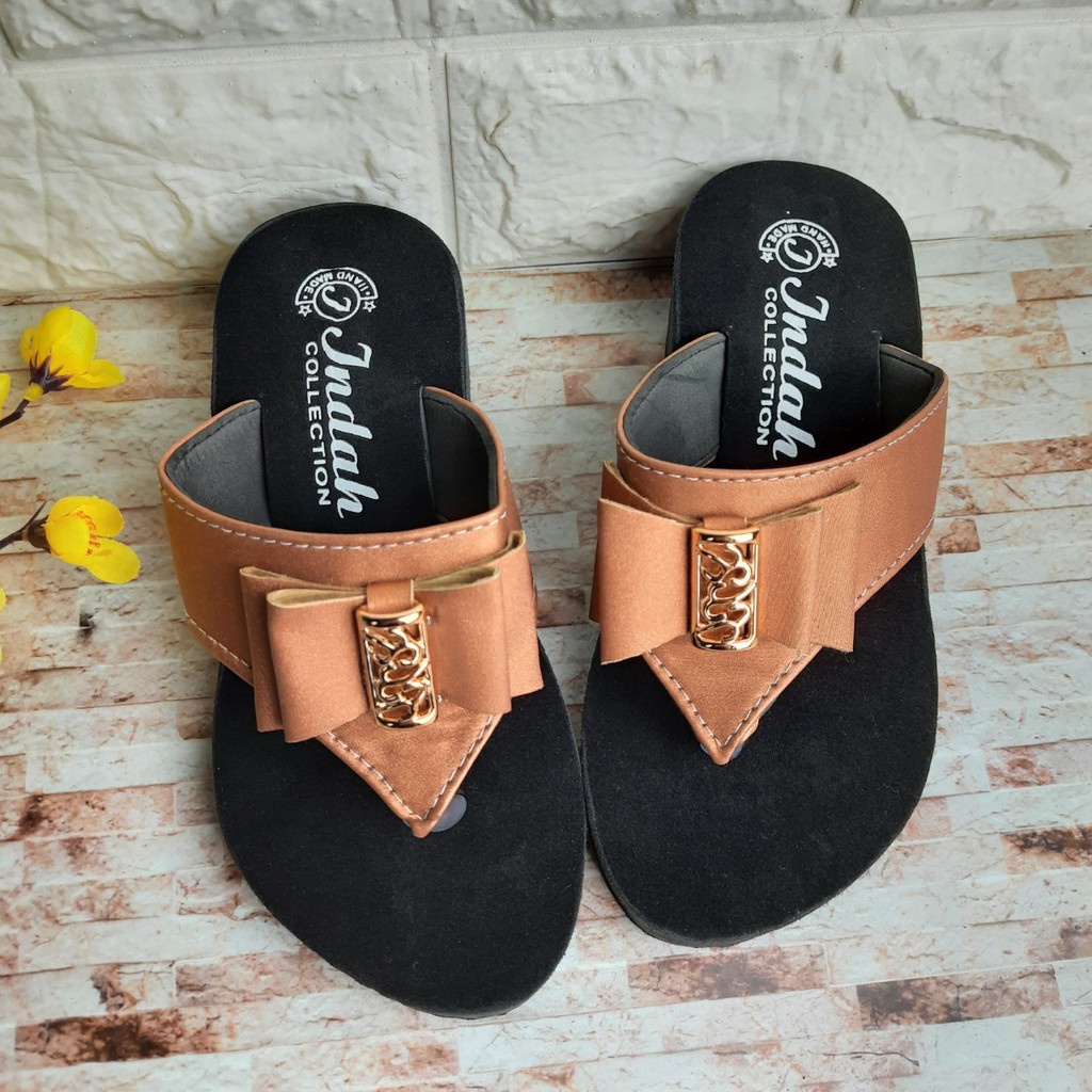 [TAMAN SEPATU TRENDY MURAH] SANDAL ANAK SPONS TINGGI PITA 3 4 5 6 7 8 TAHUN KAX02