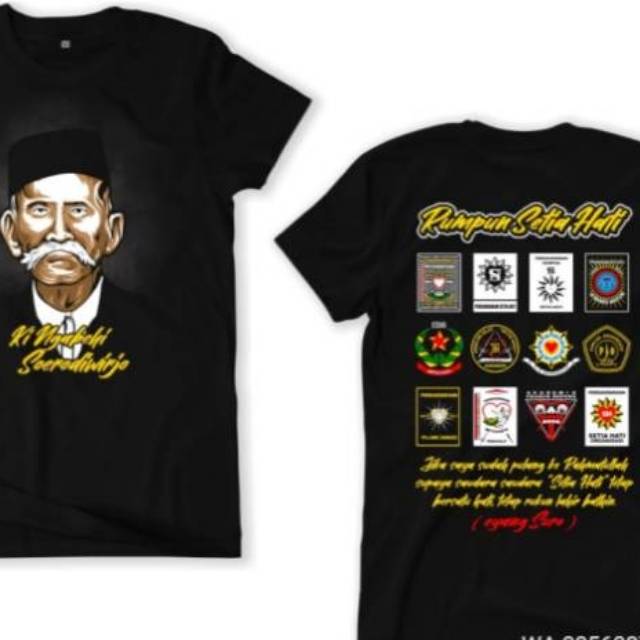 Kaos pencak silat Kaos eyang suro Kaos Terbaru kaos rumpun setia hati