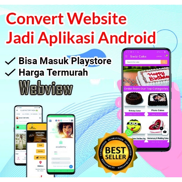 Jasa Pembuatan APK Webview Android