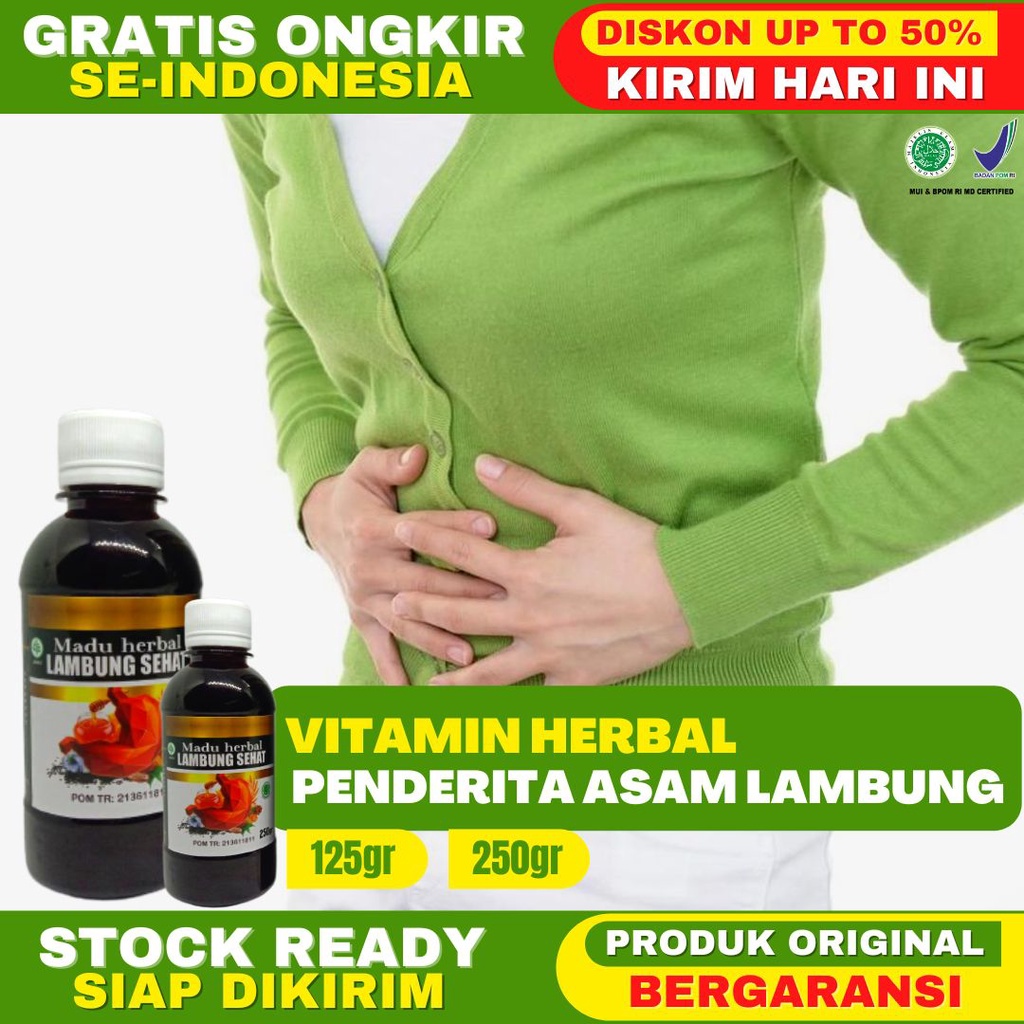 Vitamin Untuk Penderita Asam Lambung Untuk Pengidap Asam Lambung Riwayat Asam Lambung MADU HERBAL LA